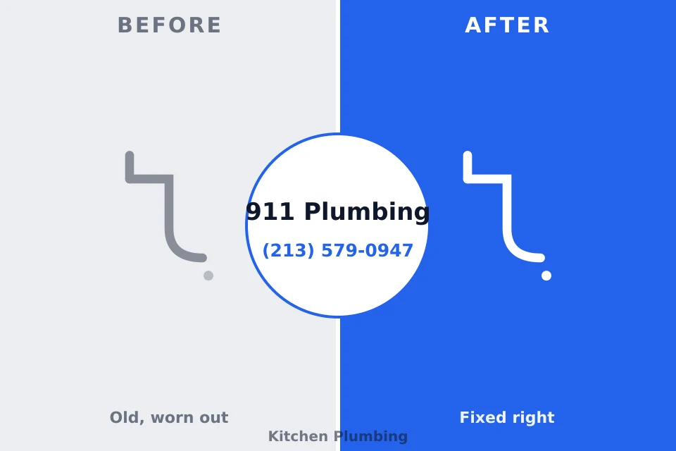 Before and after: plumbing repair Pensacola Station, FL